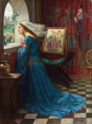 Fair Rosamund by John William Waterhouse Oil Painting