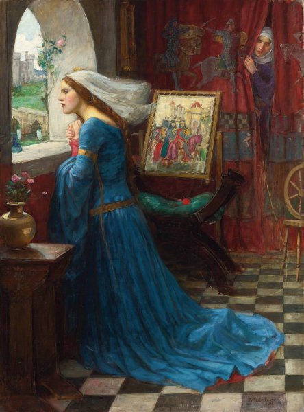 Main Product Photo of Fair Rosamund Painting by John William Waterhouse