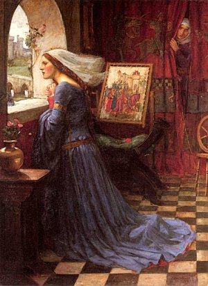 Fair Rosamund by John William Waterhouse Oil Painting