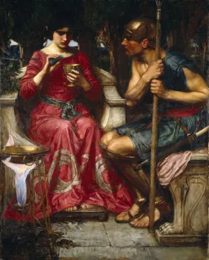 Jason and Medea Oil painting by John William Waterhouse