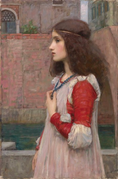 Main Product Photo of Juliet Painting by John William Waterhouse