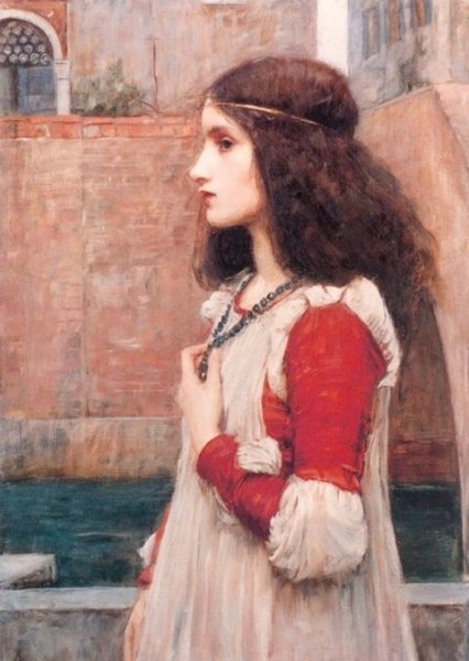 Main Product Photo of Juliet Painting by John William Waterhouse