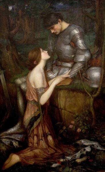 Main Product Photo of Lamia  Painting by John William Waterhouse