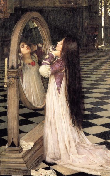 Main Product Photo of Mariana in the South Painting by John William Waterhouse