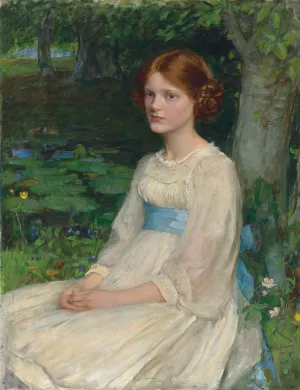 Miss Betty Pollock by John William Waterhouse Oil Painting