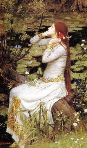 Ophelia II by John William Waterhouse Oil Painting