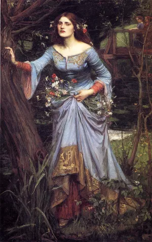 Ophelia III painting by John William Waterhouse