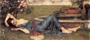 Sweet Summer by John William Waterhouse Oil Painting