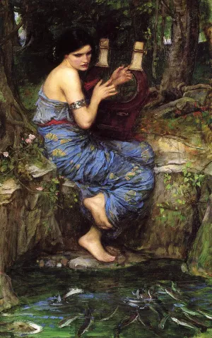 The Charmer by John William Waterhouse Oil Painting