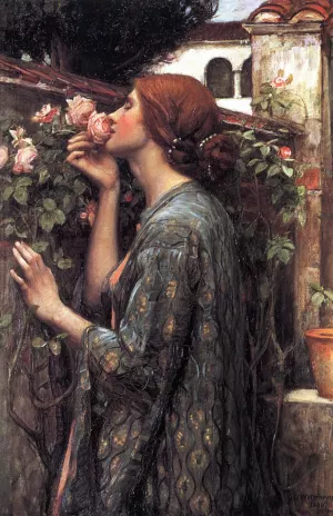 The Soul of the Rose painting by John William Waterhouse