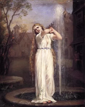 Undine by John William Waterhouse - Oil Painting Reproduction
