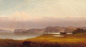 Autumn, Hudson River by John Williamson Oil Painting