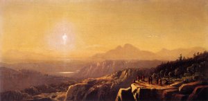 Mouth of the Yellowstone by John Williamson Oil Painting