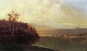 Stockbridge, Massachusets by John Williamson Oil Painting