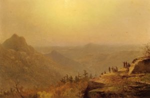 Sunset in the Wilderness by John Williamson Oil Painting