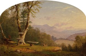 View from the Bluff by John Williamson Oil Painting