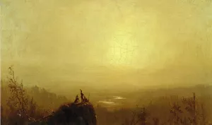 View of Rappahannock Valley Oil painting by John Williamson