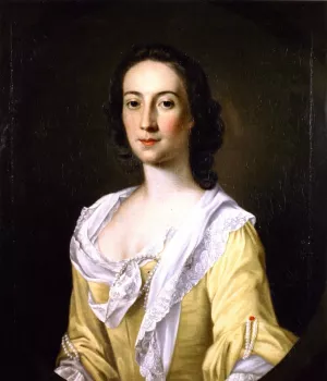 Susannah Smith Preston by John Wollaston Oil Painting