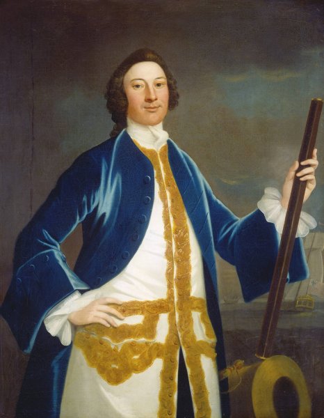 Main Product Photo of Unidentified British Navy Officer  Painting by John Wollaston