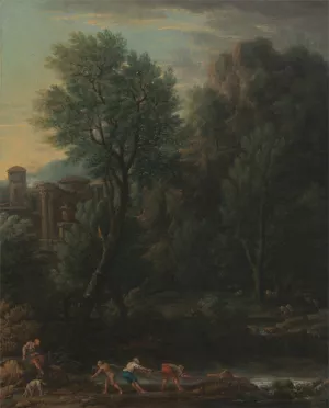 Classical Landscape by John Wootton Oil Painting