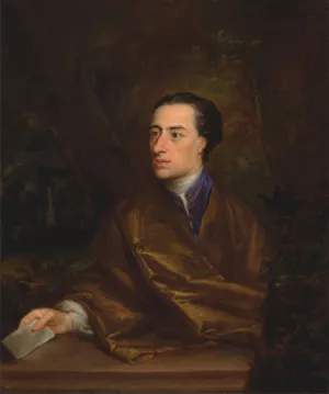 Alexander Pope by Jonathan Richardson The Elder Oil Painting