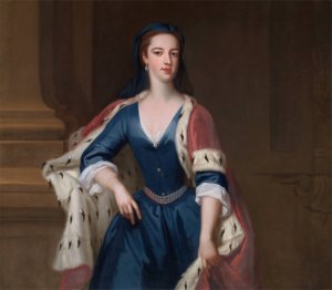 Lady Anne Cavendish by Jonathan Richardson The Elder Oil Painting