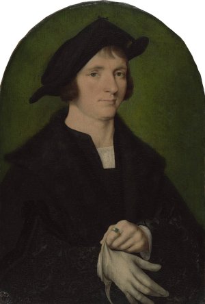 Joris Vezeleer by Joos Van Cleve Oil Painting