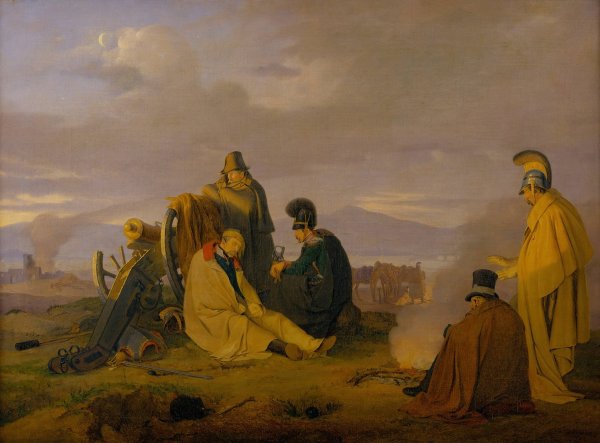 A Battlefield On The Morning After The Battle  by Jorgen Sonne - Hand-Painted Oil Painting Reproduction