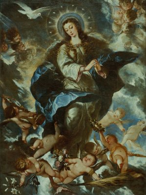 Immaculate Conception by Jose Antolinez Oil Painting