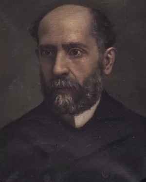 Portrait Oil painting by Jose Diaz Molina