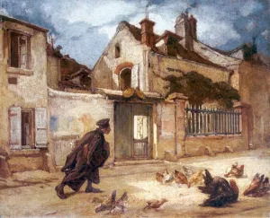 A Judge Going to Court Oil painting by Jose Benlliure y Gil
