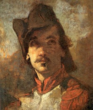 French Volunteer Oil painting by Jose Benlliure y Gil