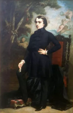 Henri Didier painting by Jose Benlliure y Gil