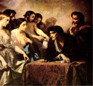 LAmour de lor Oil painting by Jose Benlliure y Gil
