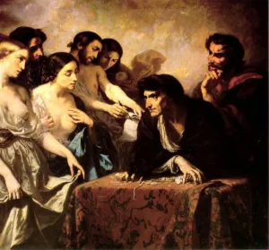 LAmour de lor Oil painting by Jose Benlliure y Gil