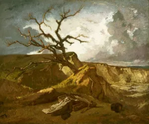 Landscape Near the Sea by Jose Benlliure y Gil Oil Painting