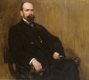 Retrrato de Jose Benlliure Oil painting by Jose Benlliure y Gil