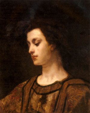 Roman Youth Oil painting by Jose Benlliure y Gil