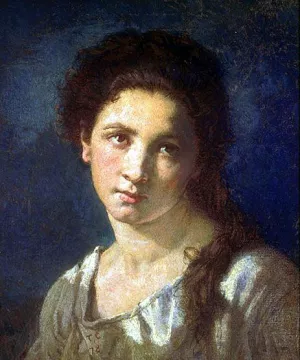 The Artist's Daughter Oil painting by Jose Benlliure y Gil