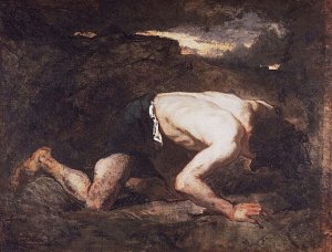 The Fugitive Oil painting by Jose Benlliure y Gil