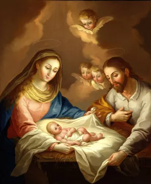 La Natividad by Jose Campeche Y Jordan Oil Painting