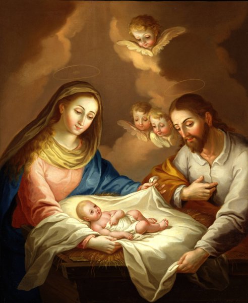 Main Product Photo of La Natividad  Painting by Jose Campeche Y Jordan