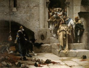 The Bell of Huesca by Jose Casado Del Alisal   Oil Painting