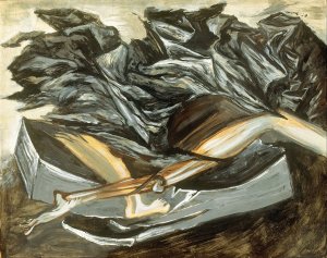 Death and Resurrection Oil painting by Jose Clemente Orozco