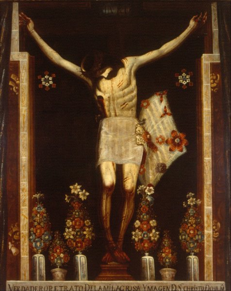 The Lord of Chalma by Jose De Mora - Hand-Painted Oil Painting Reproduction