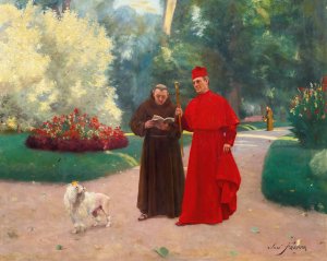 Words Of Wisdom by Jose Frappa Oil Painting