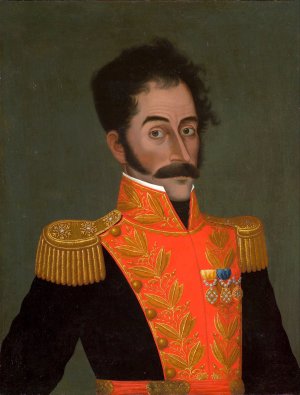 Simon Bolivar by Jose Gil De Castro Oil Painting