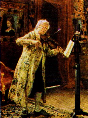 El Violinista by Jose Jimenez y Aranda Oil Painting