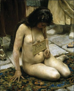 La Esclava by Jose Jimenez y Aranda Oil Painting
