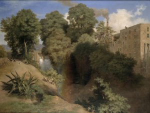 The San angel Goatherd by Jose Maria Velasco Oil Painting